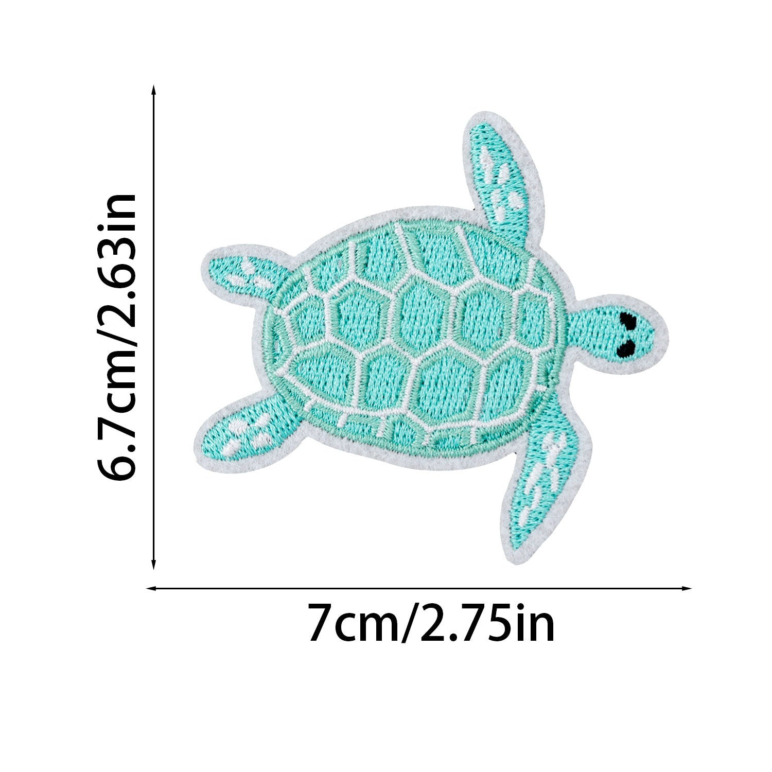 Wholesale American Ocean Style 16-Piece Embroidered Cloth Patch Holiday Seahorse Anchor Surfing Girl Shell High-Density Applique